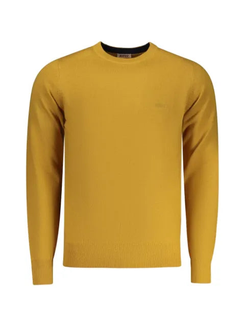RIFLE logo-embroidered crew-neck sweater