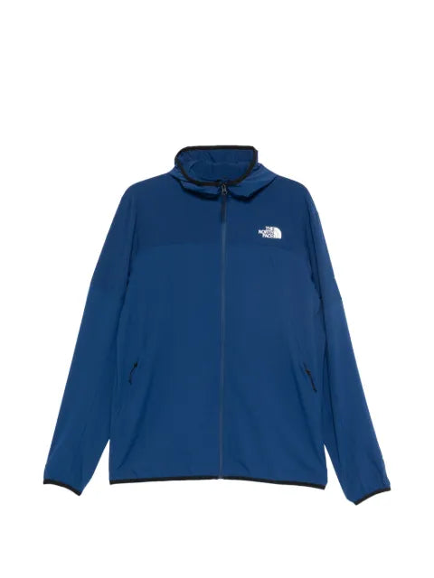 The North Face logo-print hooded jacket