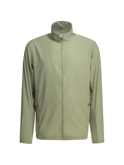 Houdini Sportswear logo-print zip-up jacket