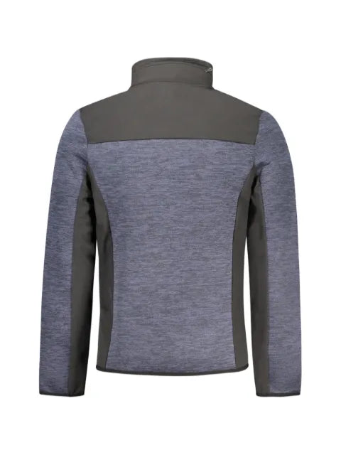 NORWAY 1963 panelled marl-texture jacket
