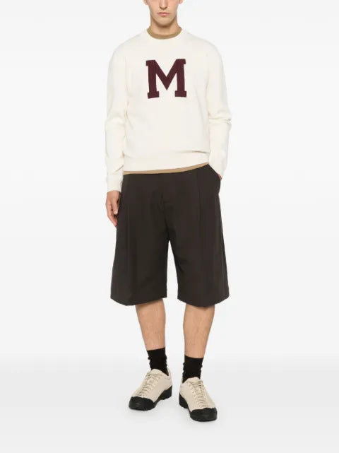 Moncler monogram cotton blend jumper