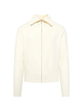ENTIRE STUDIOS knit zip-up jacket