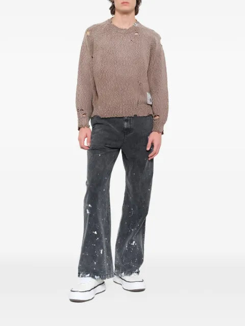 Maison MIHARA YASUHIRO sun faded like knit sweater