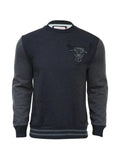 Mitchell & Ness Chicago Bulls leather-trim sweatshirt