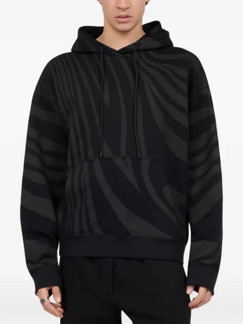 Roberto Cavalli zebra-print hoodie