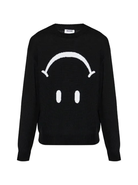 Moschino x Smiley wool sweater