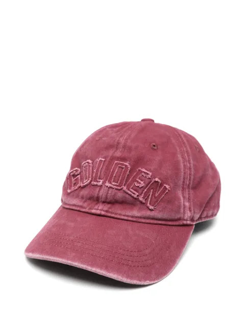 Golden Goose baseball cap with Ton-in-Ton Golden patch