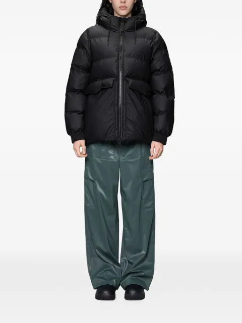 Rains Alta W quilted hooded jacket