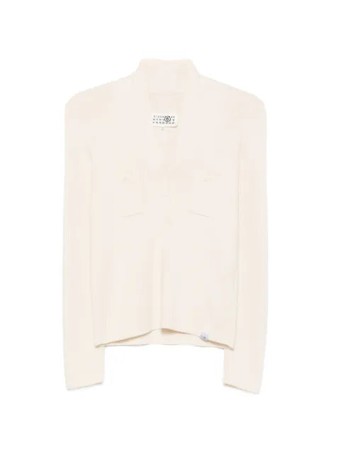MM6 Maison Margiela V-neck pocket-detail sweater