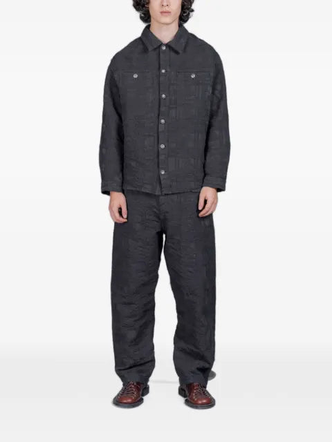 Henrik Vibskov Toadally jacquard shirt jacket