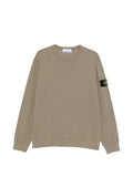 Stone Island organic cotton interlock regular fit crewneck sweatshirt