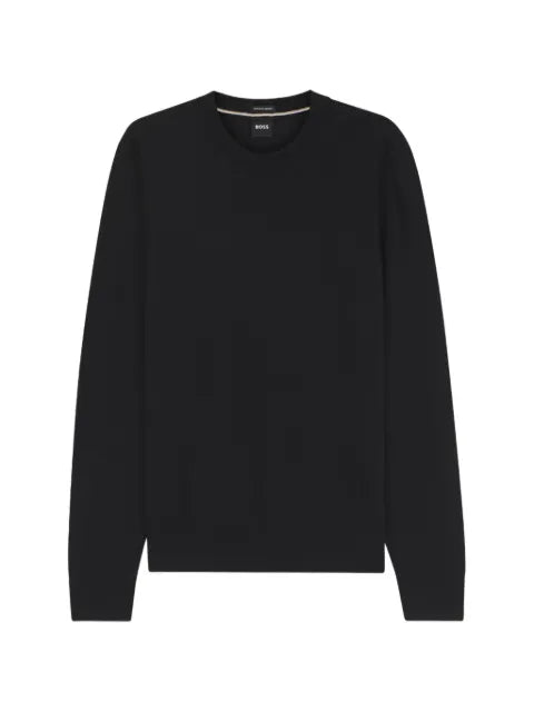 BOSS merino wool sweater in a regular fit