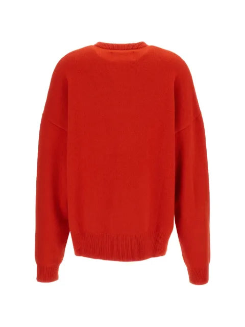 extreme cashmere Nº496 half-zip dropped-shoulder sweater