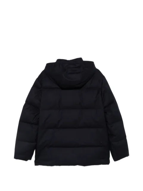 Canali hooded padded jacket