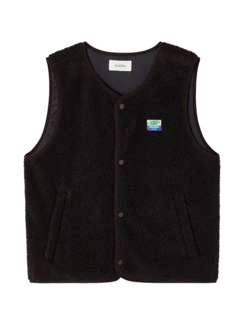 American Vintage Hokton faux-shearling gilet