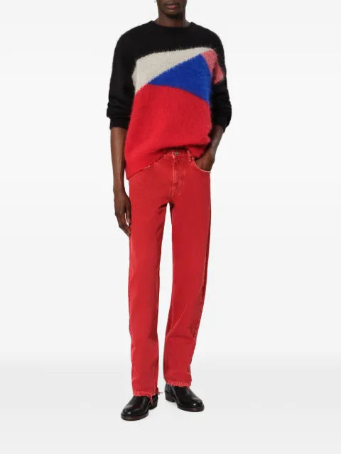 MARANT Leonard intarsia-knit sweater