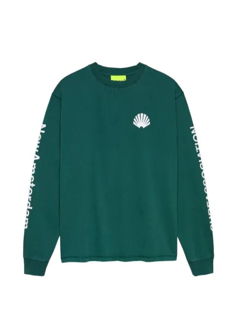 NEW AMSTERDAM logo-print sweater