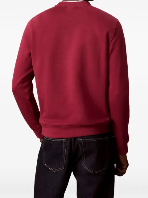 Calvin Klein logo-embossed crew-neck sweatshirt