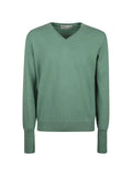Ballantyne V-neck cashmere sweater