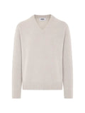 ALPHA STUDIO V-neck pocket-detail sweater