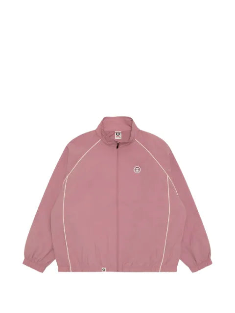 AAPE BY *A BATHING APE® AAPENOW logo-patch piping jacket