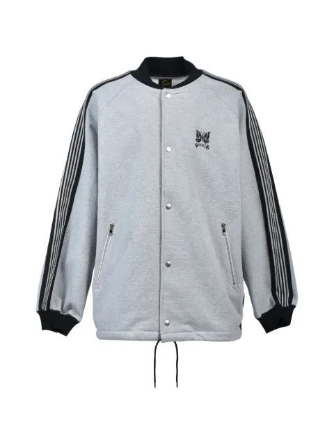 BREATH x Needles side-stripe bomber jacket