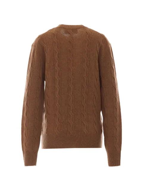 AMI Paris cable-knit sweater Ami de Coeur