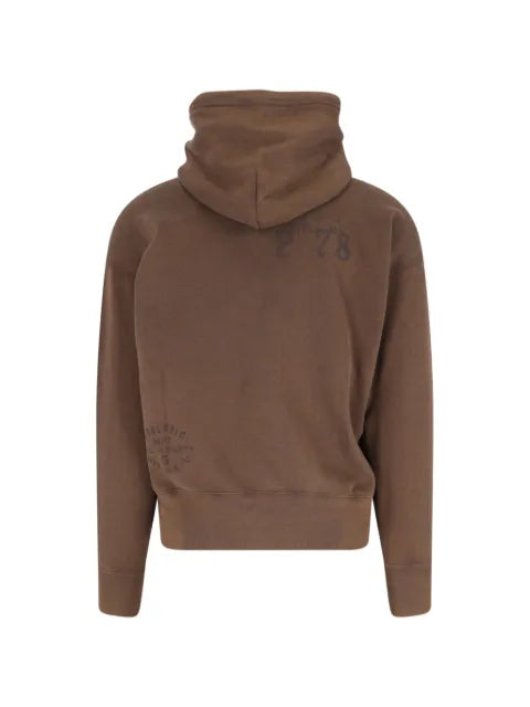 Polo Ralph Lauren graphic-print drawstring hoodie