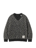 Maison MIHARA YASUHIRO layered knit sweater