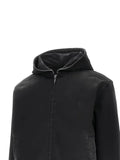 Gucci logo-embroidered hooded jacket