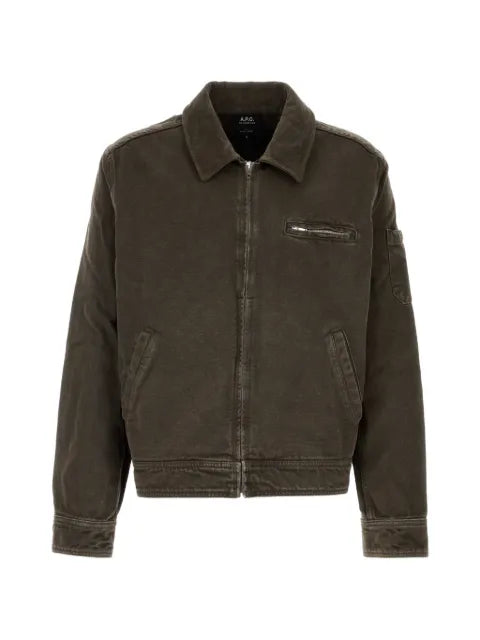 A.P.C. workwear zip-up jacket