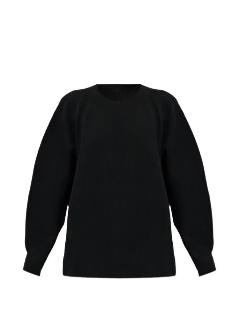 Homme Plissé Issey Miyake pleated crew-neck sweater