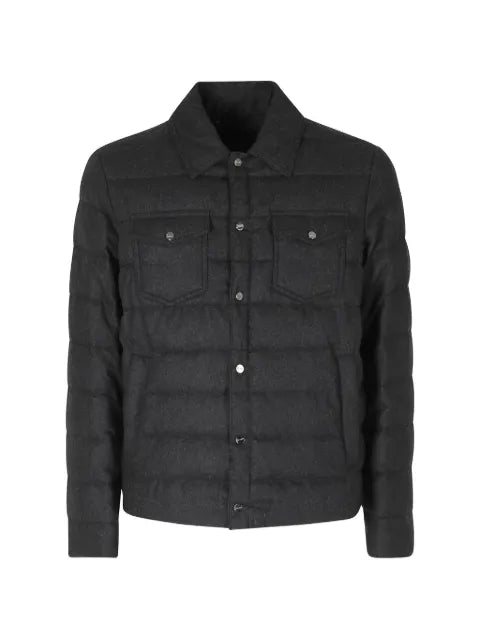 Herno La Camicia quilted button-down jacket