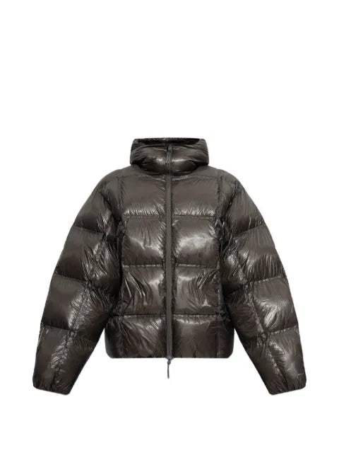 ROA quilted hooded down jacket