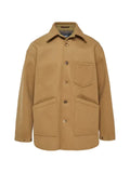 Comme des Garçons Homme button-up patch-pocket jacket