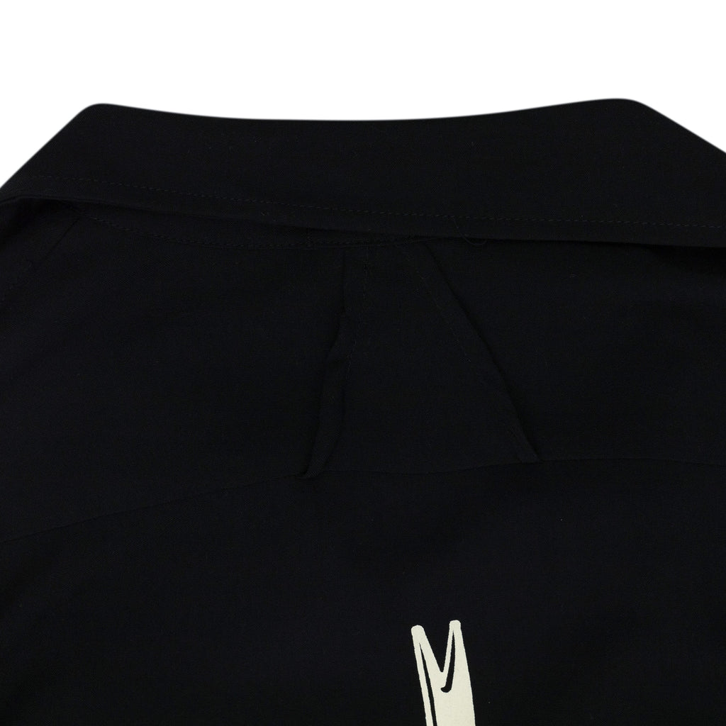 Black Cobra Button-Up Shirt