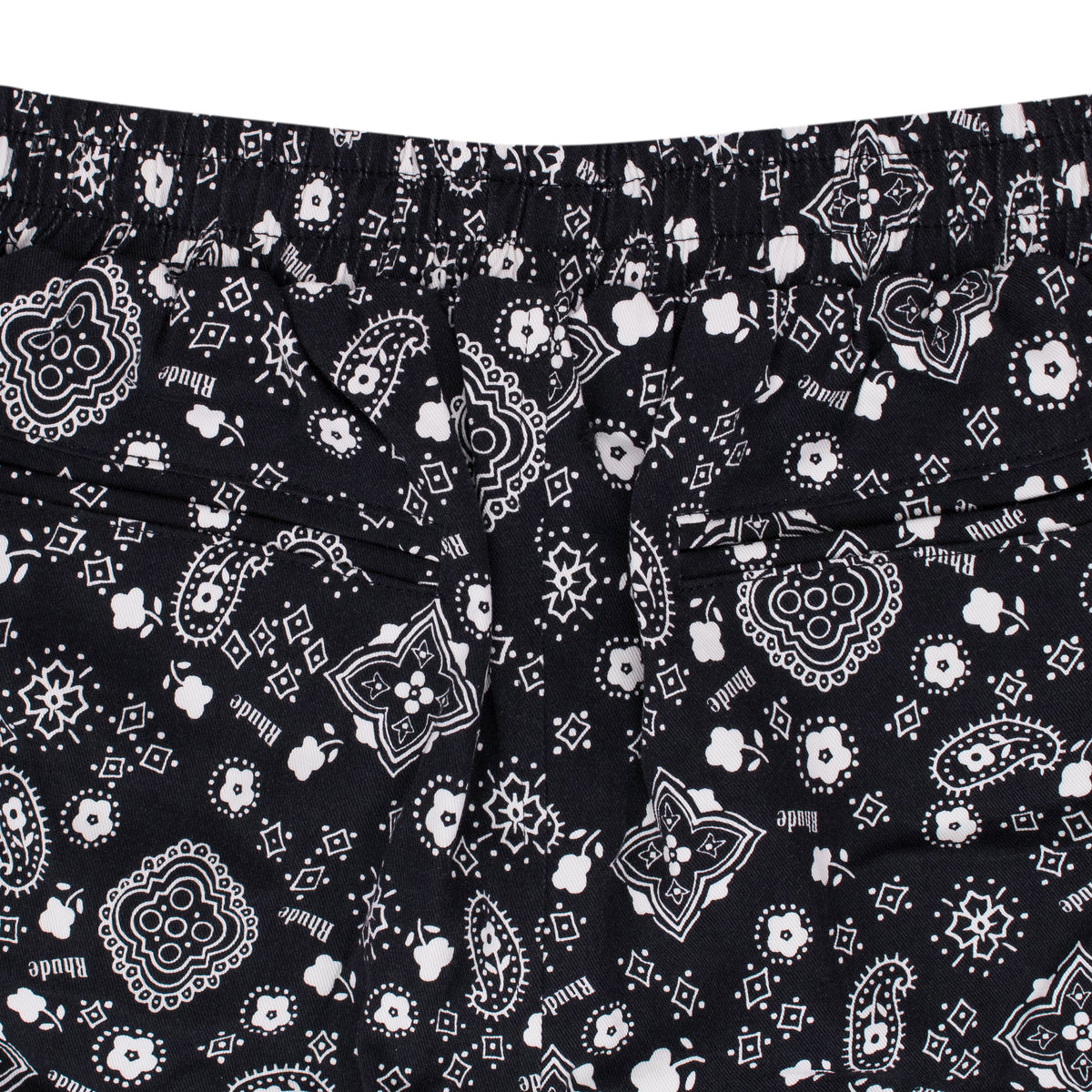 Black Ssense Exclusive Bandana Shorts