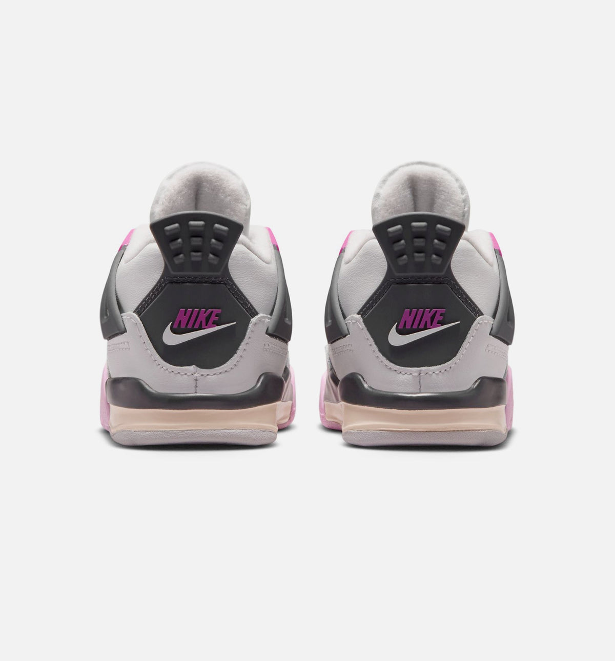 Air Jordan 4 Retro Comic Infant/Toddler Lifestyle Shoe – Off White/Fire Pink/Anthracite