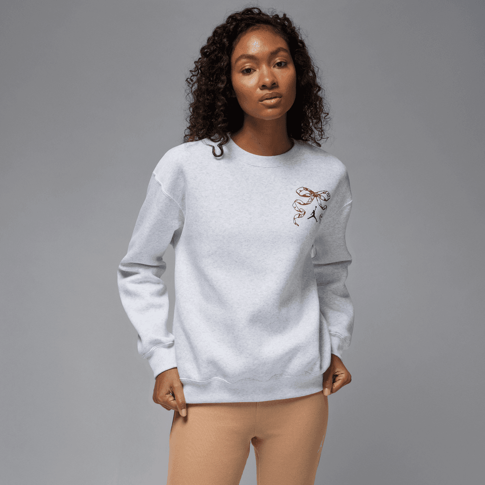 Wmns Air Jordan Brooklyn Fleece Graphic GG Crewneck
