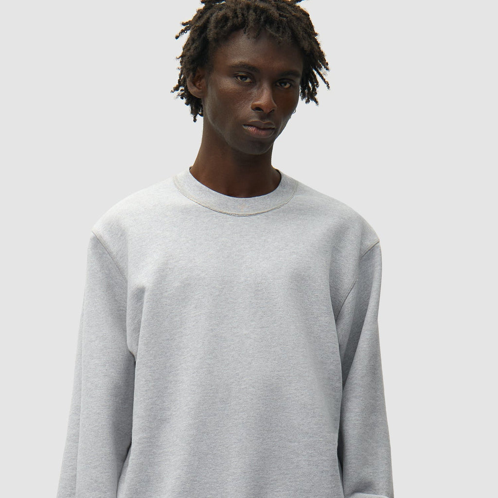 Arte Reversible label Crewneck: Grey