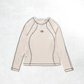 Chet Rock Stark Waffle Top: Cream