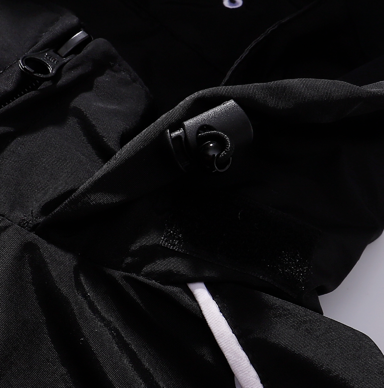 Black Track Jacket & Pants Set