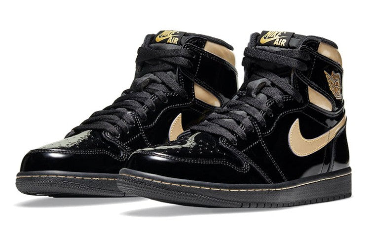 Air Jordan 1 Retro High OG 'Black Metallic Gold' – 555088-032