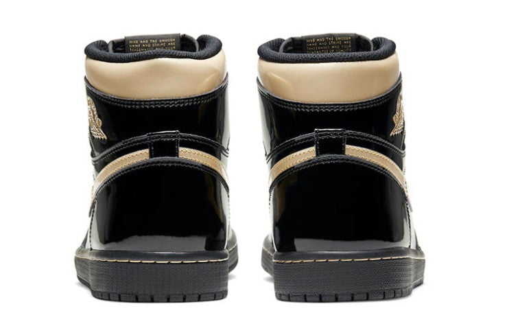Air Jordan 1 Retro High OG 'Black Metallic Gold' – 555088-032