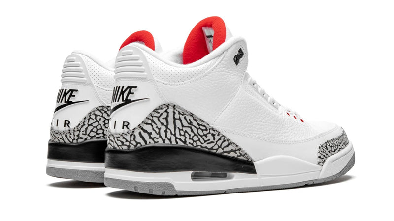 Air Jordan 3 Retro '88 White Cement' 2013 Men's & Women's Sneakers