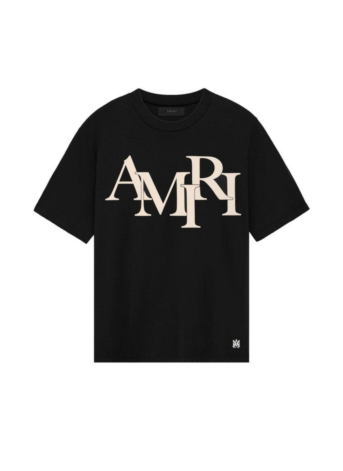 AMIRI Staggered Tee Black