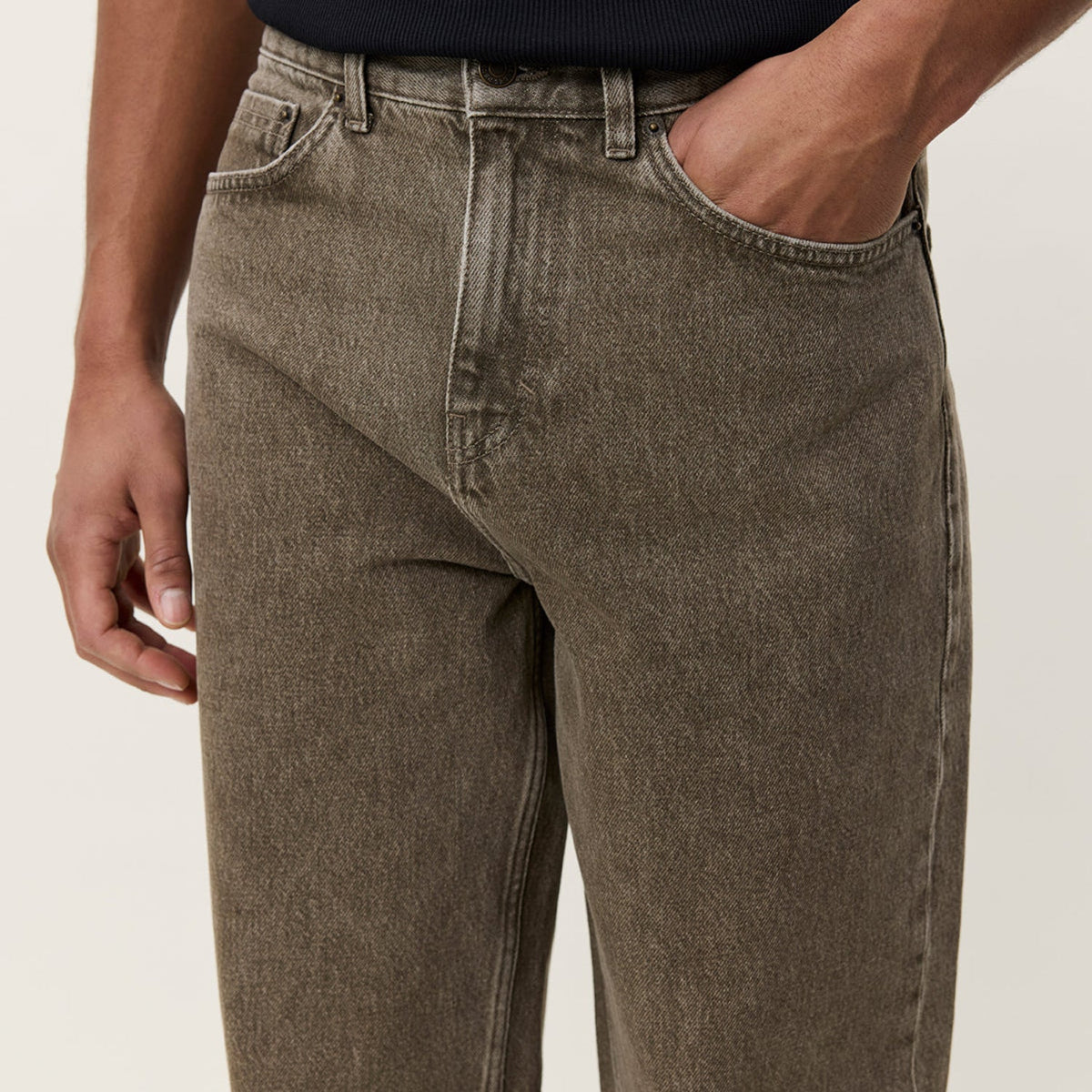 Les Deux Roi Jeans: Light Brown Denim Wash