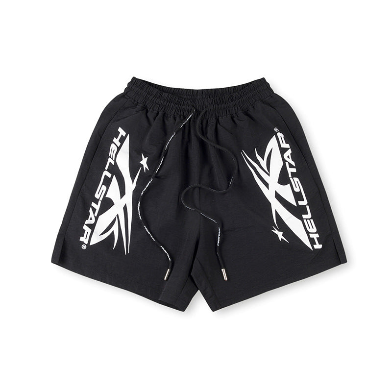 Hellstar Studios Sports Flame Shorts