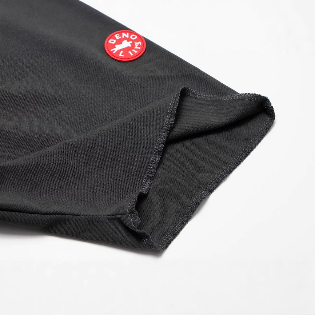 Cav Empt Washed Cross Patch Short Sleeve Crew Neck T-Shirt Unisex