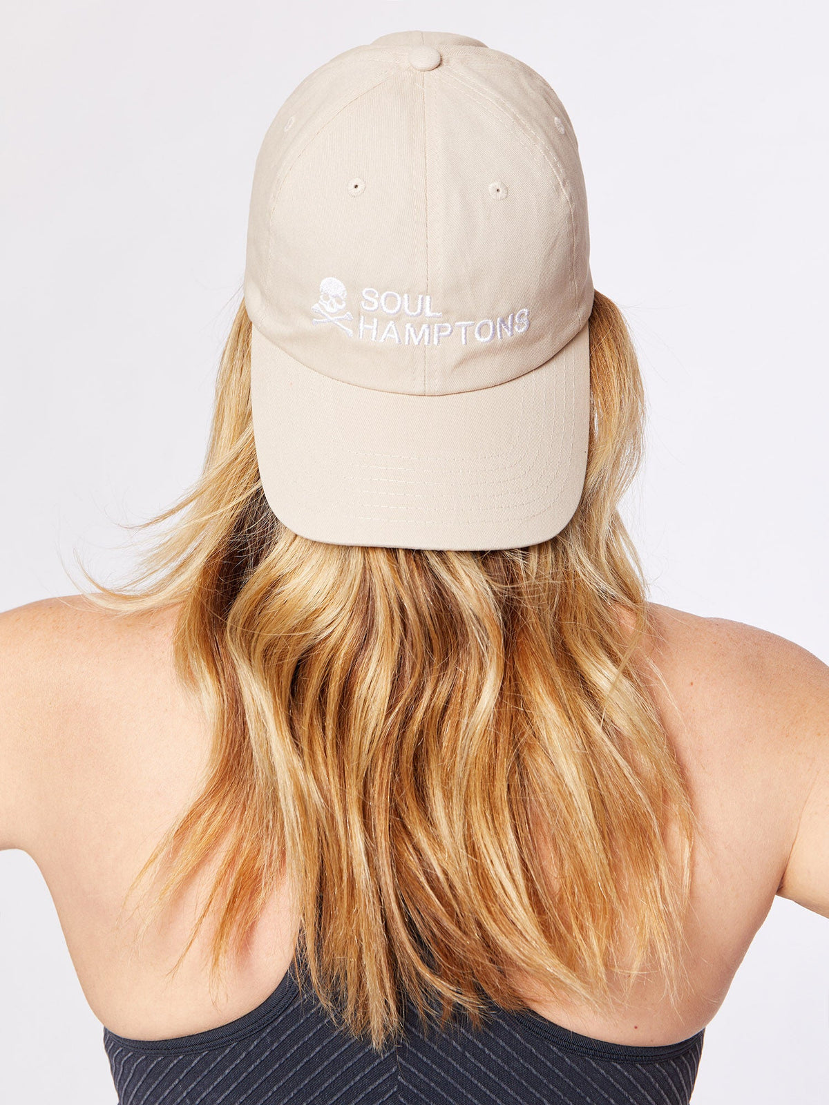 SOULCYCLE HAT HAMPTONS TAN